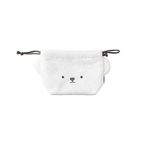 アニボール 保冷ランチ巾着 弁当袋 シロ