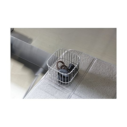 水切りカゴ そのまましまえる 水切りバス