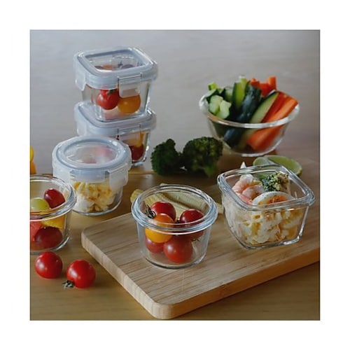 保存容器 耐熱ガラス ミニ保存容器3個組