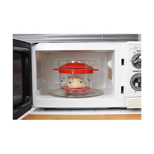 電子レンジ用炊飯器 1ー2合 ぎゅっとお