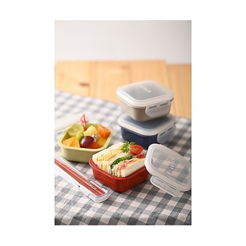 ランチクロス ギンガムチェック グレー