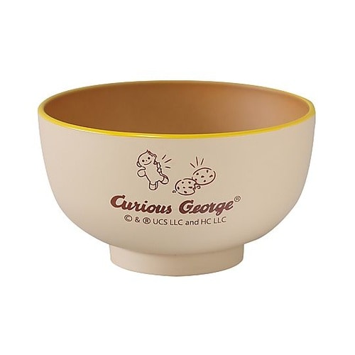 汁椀 おさるのジョージ CG 塗汁わん