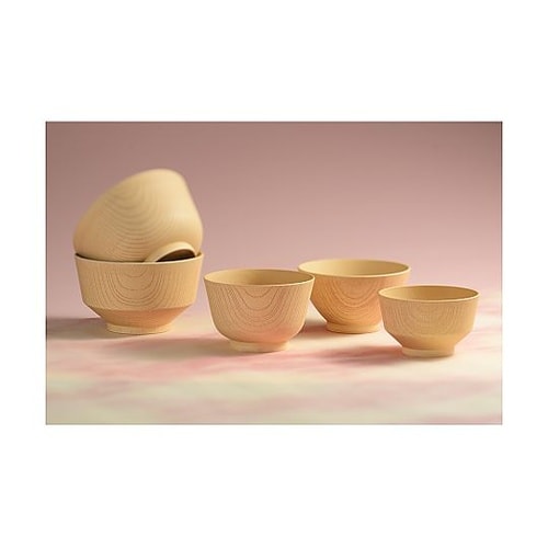 丼鉢 白樹 抗菌 羽反 羽反型