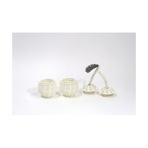 小物入れ バスケット 幅20cm フルー