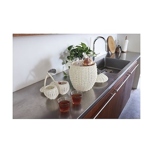 小物入れ バスケット 直径32cm フル