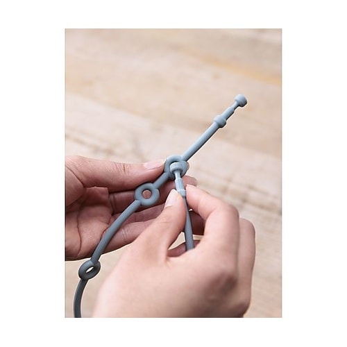 ベビー ニギニギハンカチ シリコンストラ