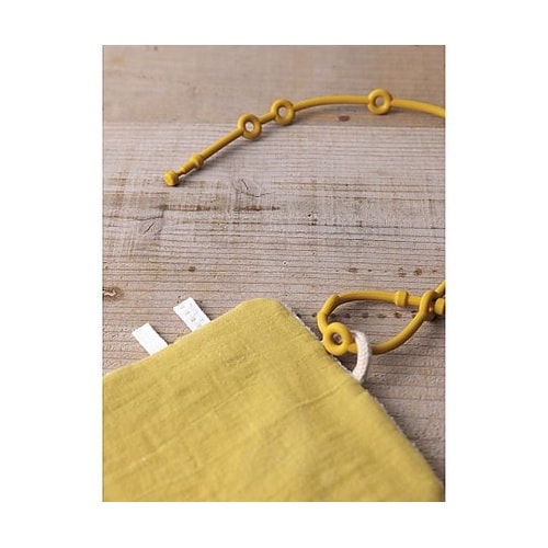 ベビー ニギニギハンカチ シリコンストラ