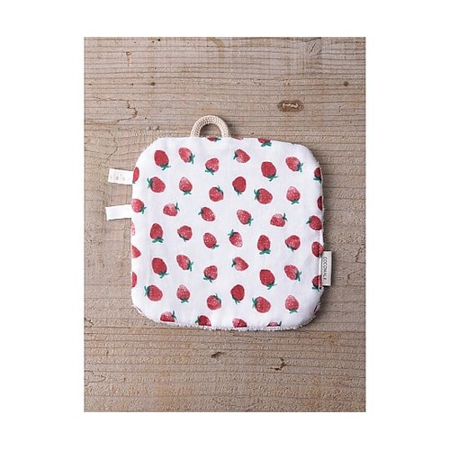 ベビー ニギニギハンカチ シリコンストラ