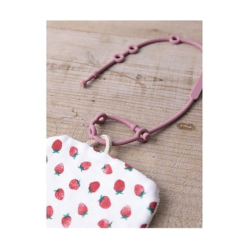 ベビー ニギニギハンカチ シリコンストラ