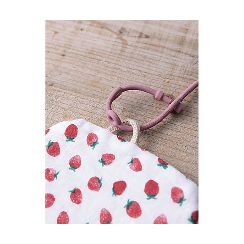 ベビー ニギニギハンカチ シリコンストラ