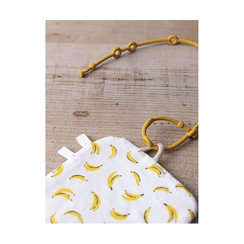 ベビー ニギニギハンカチ シリコンストラ