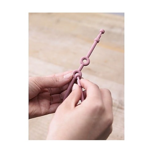 ベビー ニギニギハンカチ シリコンストラ