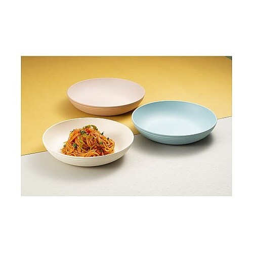 皿 bitie サーフ深皿 抗菌加工 ベ