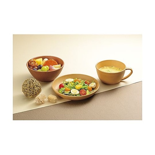 ボウル 欅杢目ボウル 中 抗菌加工 ミデ