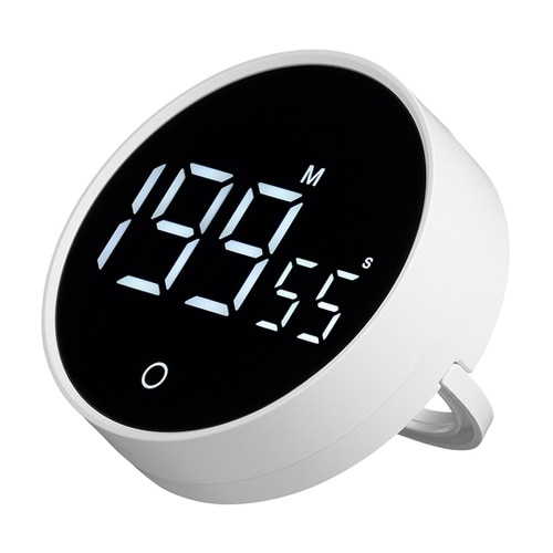 ダイヤルタイマー 199分 ホワイト T