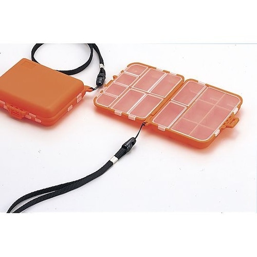 小物ケース オレンジ ストラップ付 FB