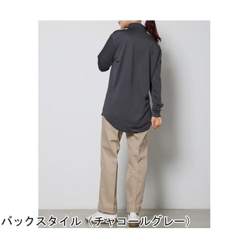 ユニセックスボタンダウン長袖シャツ カー