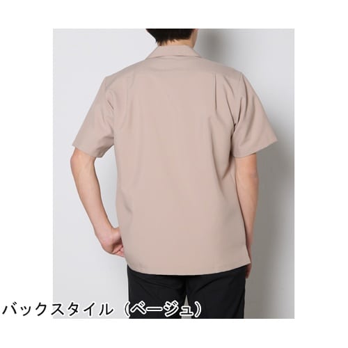 ユニセックスシャツジャケット ネイビー