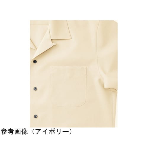 ユニセックスシャツジャケット ベージュ