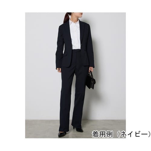 レディスストレートパンツ ネイビー 15