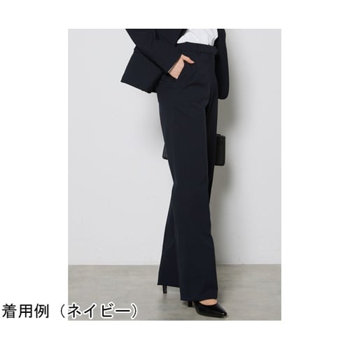 レディスストレートパンツ ネイビー 17