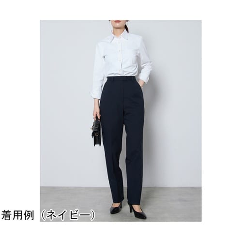 レディステーパードパンツ ネイビー 19