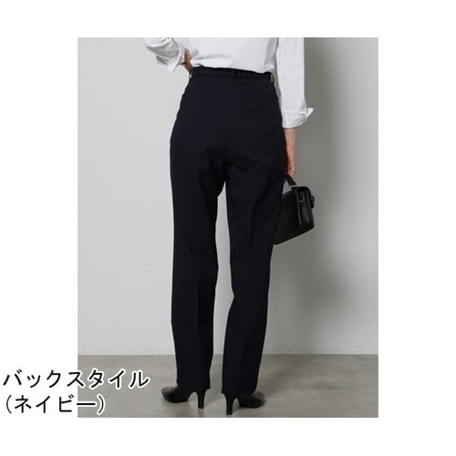 レディステーパードパンツ ブラック 15