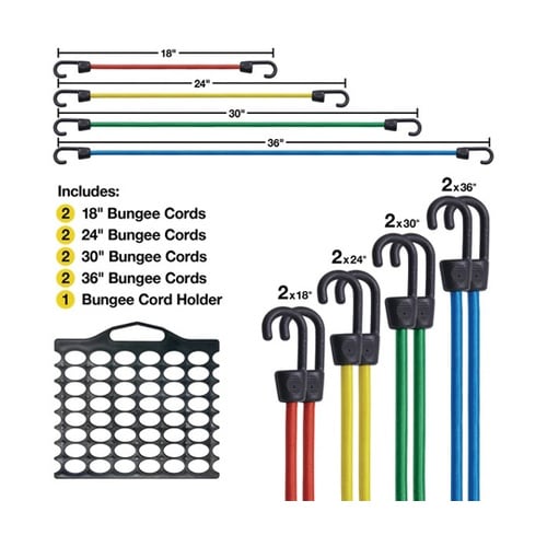 バンジーコードオーガナイザー 8本入 1