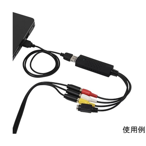 RCA/S端子−USBキャプチャーケーブ