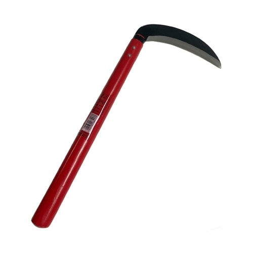 両刃 中厚鎌 鋼付 165mm 硬い草用