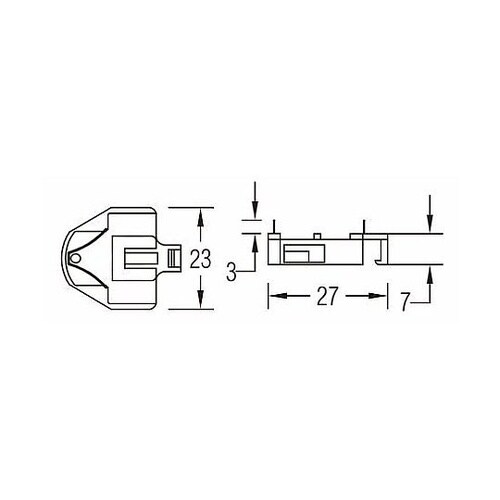 ボタン電池基板取付用ホルダー CH26−