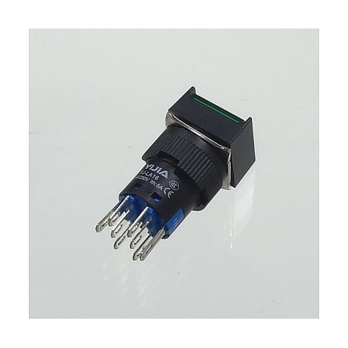 φ16LED照光式押しボタンスイッチ(緑