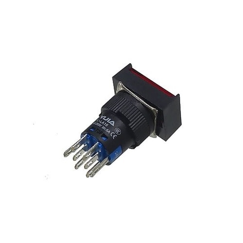 φ16LED照光式押しボタンスイッチ(赤