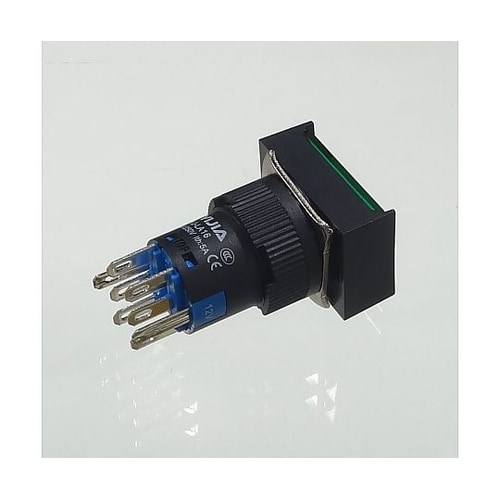 φ16LED照光式押しボタンスイッチ(緑