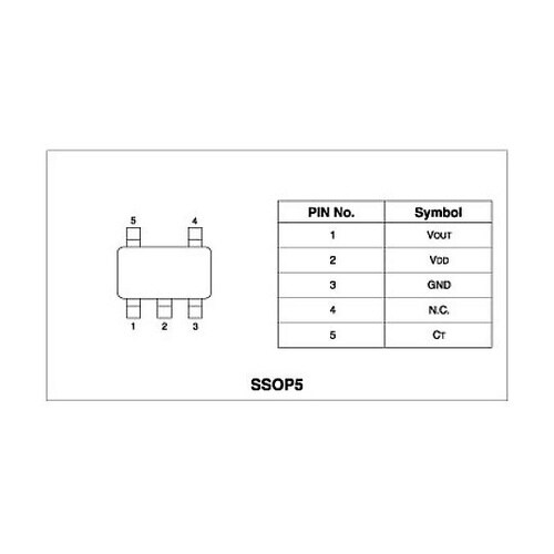 4.2V 自由遅延時間設定 CMOS リ