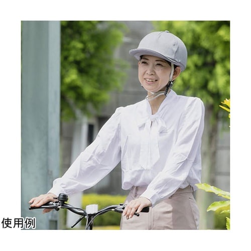 自転車用ヘルメット レント グレー 1K