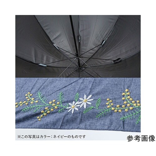 MKN 55cm 黒コーティング傘 mi