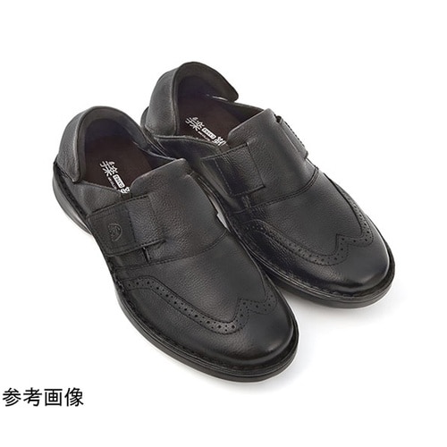 手楽靴 25cm ブラック AIKI70