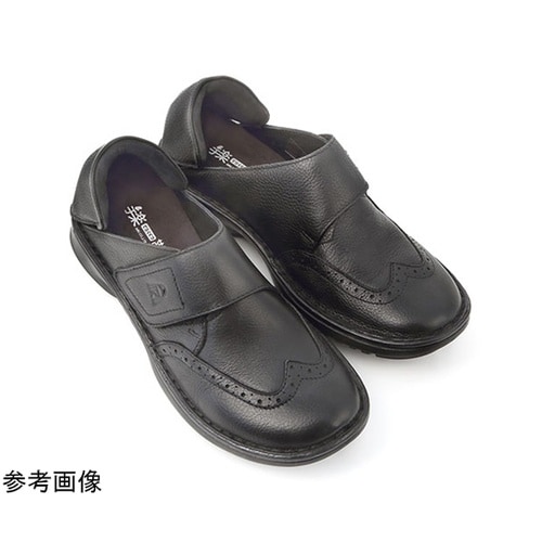 手楽靴 22cm ブラック AIKI70