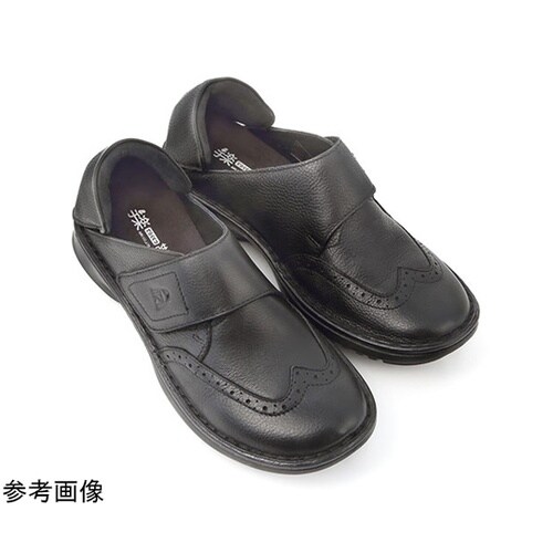 手楽靴 24cm ブラック AIKI70