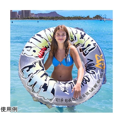 浮き輪 ストリートアート 120cm R