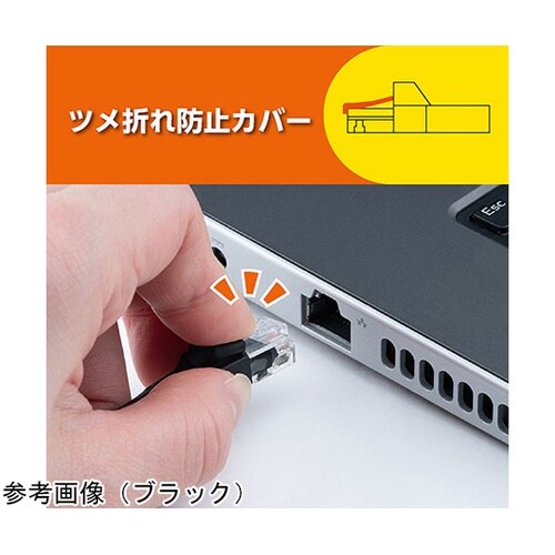 CAT6A LANケーブル 10m ホワ