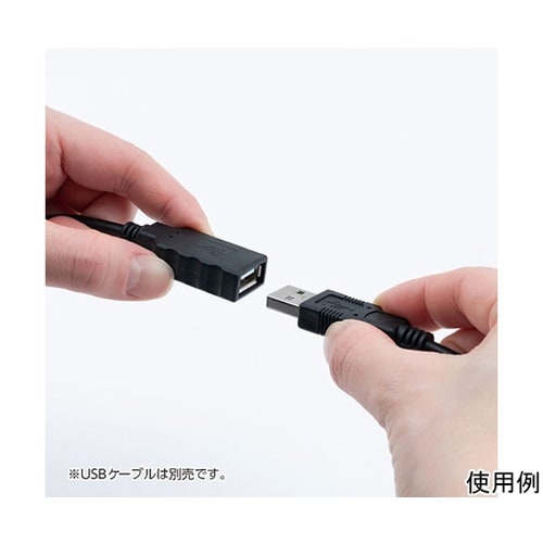 USB2.0延長ケーブル 1m ブラック