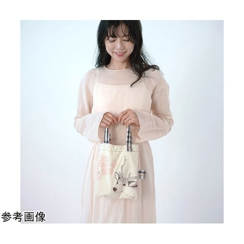 MKN 55cm耐風楽ミニ傘 鹿と桜 ピ