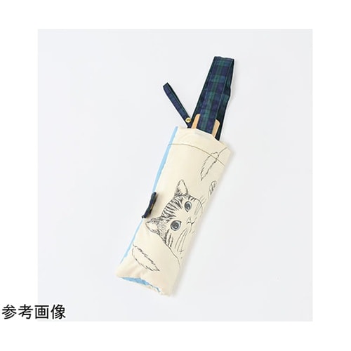 MKN 55cm耐風楽ミニ傘 トラ猫 ラ