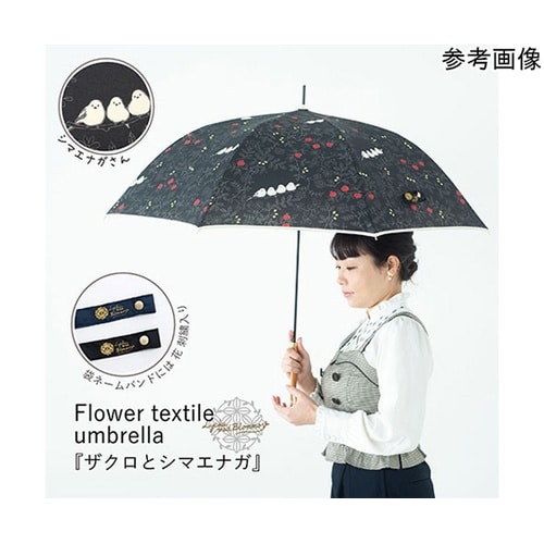 MKN 60cm耐風ジャンプ傘 ザクロと