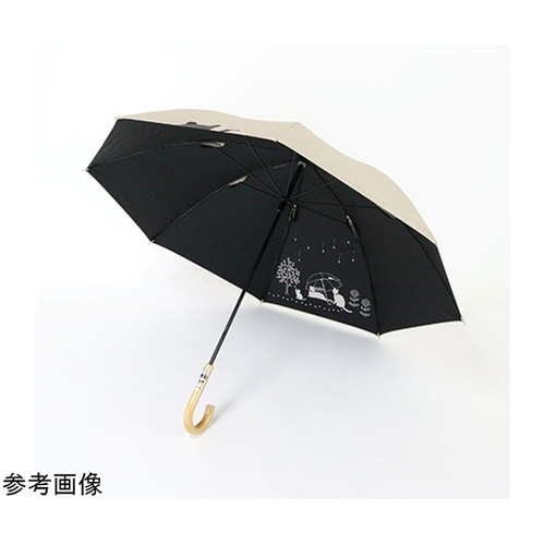 MKN 黒コーティング傘 50cm手開き