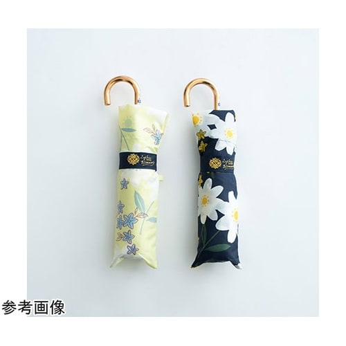 MKN 55cm耐風楽ミニ傘 フルールブ