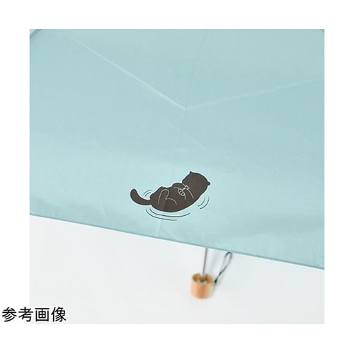 MKN 55cm耐風楽ミニ傘 ラッコ ア