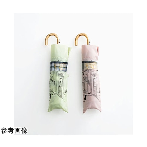 MKN 55cm耐風楽ミニ傘 チェックパ